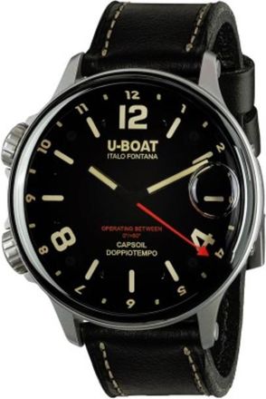 U-Boat Capsoil Quartz Black Dial Mens Watch 9672