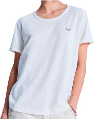 Roxy Oceanwave Regular Emby T-Shirt f&uuml;r Damen | wei&szlig;