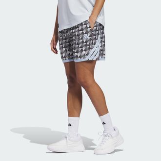 adidas Womens adidas adidas CRAZY LITE KALEIDOSCOPE AOP SHORTS