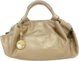 Loewe Pre-owned Borsa in Pelle di Pecora Mistral - - Pre-owned - Donna - Beige - ONE SIZE