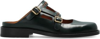 Marni Bambi 3.0 Mule - Dames - Slip ons - Groen - 35 EU - Leer - Schoenen