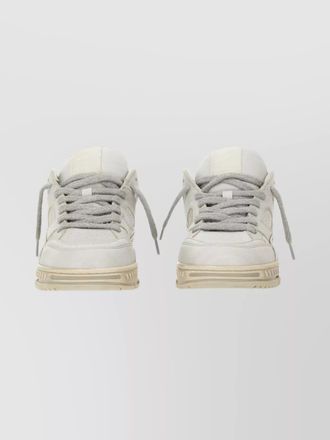 Axel Arigato round toe sneakers featuring perforated design