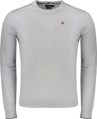 Napapijri Jersey de manga larga - Knitwear - Hombre - Gris - 3XL