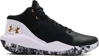 Under Armour Mens Jet 21 Shoe In Black/white