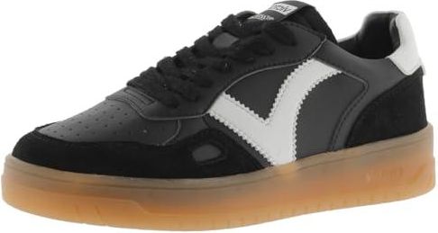 Victoria 1985 Basket Basse LEGGERA Nylon & Pièces Colorées & En Croûte De Cuir & Logo Rétro 8802111 Pour Homme