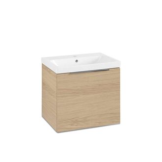 Villeroy & Boch Architectura - Mueble Para Lavabo, 55x47x42 Cm, 1 Caj&oacute;n, Ceramicplus, Nordic Oak 4a8760r1svj