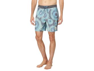 Hurley Phantom Eco Block Party 18 Mens Swimwear Tropical Mist 3 : 28, Cotton/Spandex