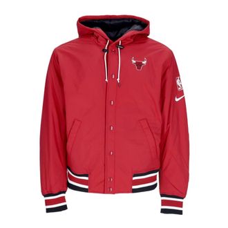Nike City Edition Full Snap Jacket - Heren - Trainingsjackets - Rood - XL - Polyester - Fitness