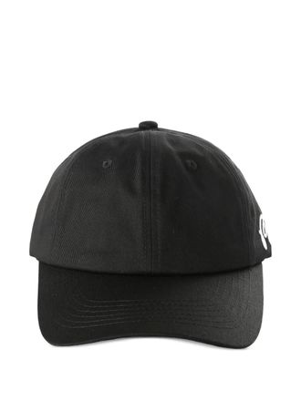 Malbon Golf logo-embroidered cap - men - Cotton - One Size - Black