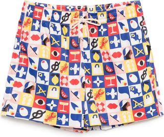 Arrels Barcelona x Alice Hoffmann Costume da bagno - Blu