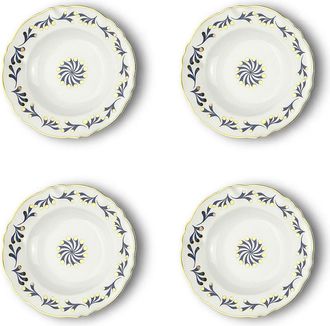 BITOSSI HOME Juego de 4 Platos Hondos Cm.23 Marino