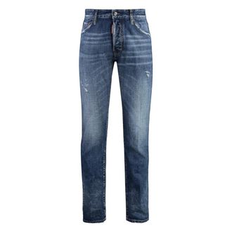 Dsquared2 Jeans, Heren, Blauw, L, Katoen, Slim Fit Jeans