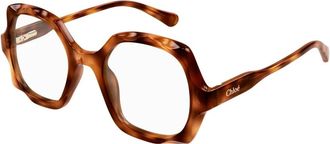 Chlo&eacute; Eyeglasses - unisex - Brillen - Bruin - 45 MM - Accessoires
