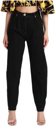 Sabina Mus&aacute;yev Slim-fit Jeans - Dames - Regular Fit Jeans - Zwart - S - Katoen - Jeans