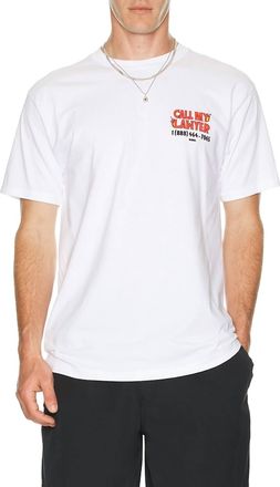 Market Hot Stuff Call My Lawyer T-Shirt In White