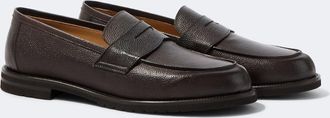 Thom Sweeney Mocasines penny de piel