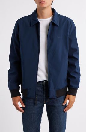Levi's Laydown Collar Water Resistant Insulated Bomber Jacket in Midnight at Nordstrom, Size Xx-Large