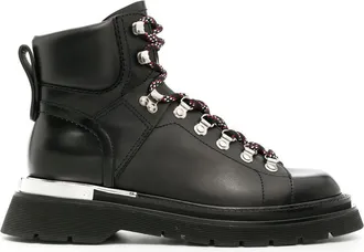 Dsquared2 Urban hiking ankle boots - men - Calf Leather/Calf Leather/Rubber - 41 - Black