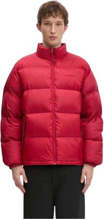Thisisneverthat Pertex Reversible T Down Jacket - Heren - Gewatteerde jassen - Rood - L - Leer - Jassen