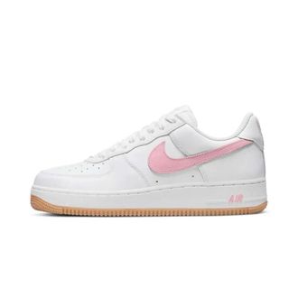 Nike Fitness, Heren, Wit, 40 1/2 EU, Leer, Air Force 1 Low 07 Retro