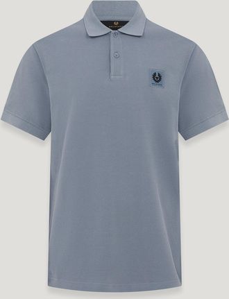 Belstaff Belstaff Polo para hombre Piqué de algodón Azul pedernal 2XL