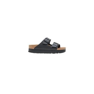 Birkenstock Sliders, female, Black, Size: 10 US Arizona Platform