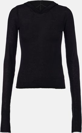 Rick Owens Top con cappuccio