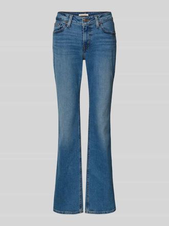 Levi's Bootcut-Jeans aus Baumwoll-Mix in Bleu, Gr&ouml;&szlig;e 25/30