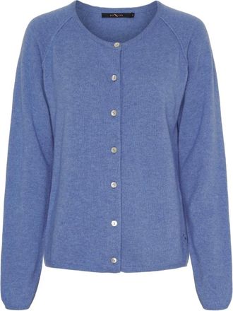 BTF-CPH Cardigan in Cashmere 50067 - - Knitwear - Donna - Blu - M