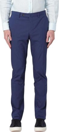 Pantaloni Torino Suit Trousers, male, Blue, XL, Classic Formal Trousers