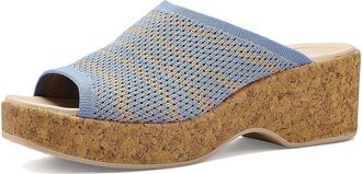 Life Stride Veryready Slide Sandals Womens Sandals Wash Blue : 8.5 M (B), Synthetic/Textile