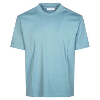 Daniele Fiesoli T-Shirts, male, Green, Size: M T-Shirt MM Collo Spesso