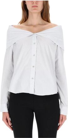 Our Legacy Camisa Kaonashi - Blouses & Shirts - Mujer - Blanco - S