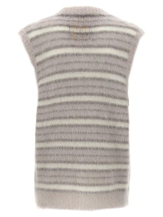 Marni Mens Gray Mohair Sweatshirt Clothing