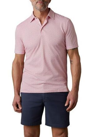 Faherty Movement Piqu&eacute; Polo in Rose Scallop Shell at Nordstrom Rack, Size X-Large