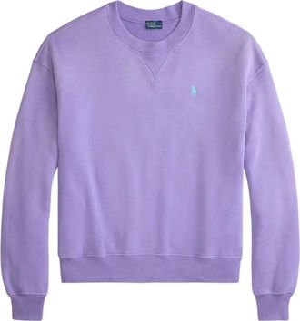 Polo Ralph Lauren Felpa girocollo a maniche lunghe - Viola