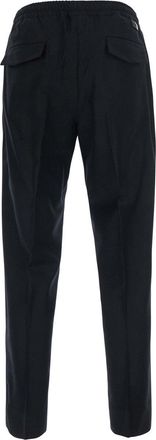 low brand Mens Pants Tokyo Black Tech Fabric Technical Trousers