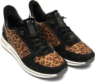 Ara Ovation Sneaker in Black/nuts/nature at Nordstrom, Size 11.5