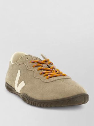 Veja leather lace-up sneakers