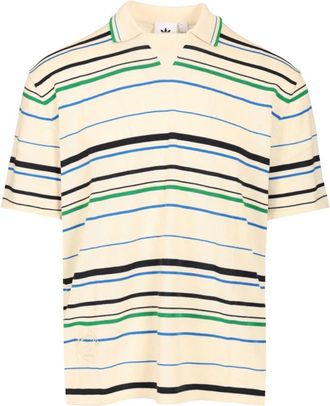 adidas WB Knit Polo - Heren - Sportshirts - Veelkleurig - M - Katoen - Fitness
