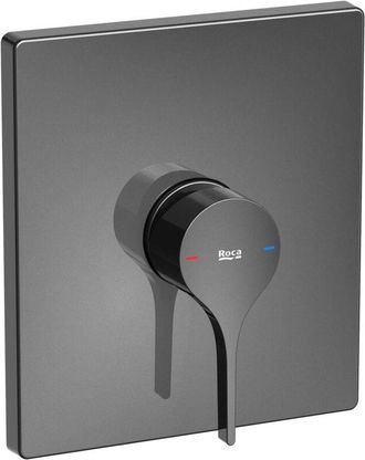 Roca Roca - A5a2b3acn0 Insignia Grifo Monomando Empotrable Ducha Negro Titanio - Ref: A5a2b3acn0