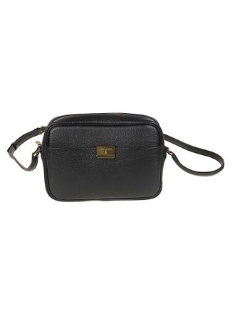 Patrizia Pepe All Day Calf Leather Shoulder Bag