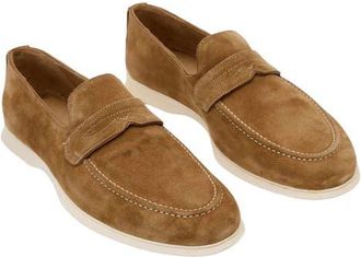 John Varvatos Thompson Loafer in Clay Brown at Nordstrom, Size 10.5