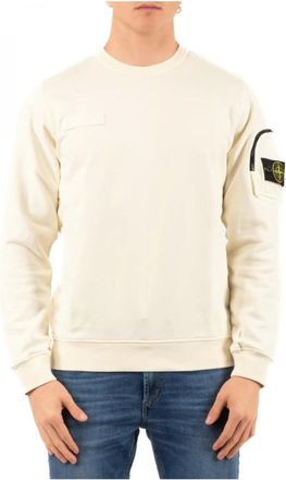 Stone Island Hombre, Sudaderas, Beige, Talla: 2XL
