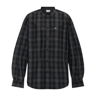 VETEMENTS Heren, Overhemden, Zwart, Maat: S Katoen