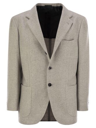 Kiton Single Breasted Cashmere Jacket