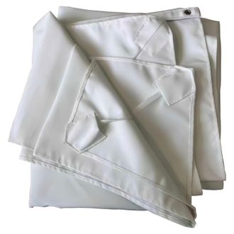 Happy Garden Lona Para Parasol Offset Molokai Cuadrado 3x3m Blanco