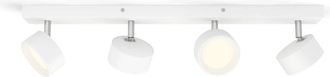 Philips LED Deckenspot »Bracia 4 x 5.5W 2700K Weiss« Warmweiss