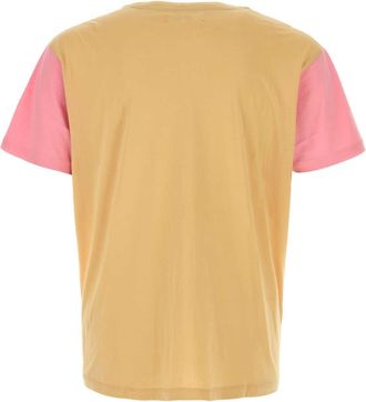 Gimaguas Organic Cotton Colorblock T-Shirt - Beige