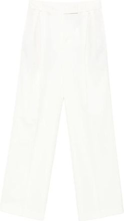 R&oacute;he Tailored Broeken - Dames - Wijde Broeken - Wit - XS - Wol - Broeken